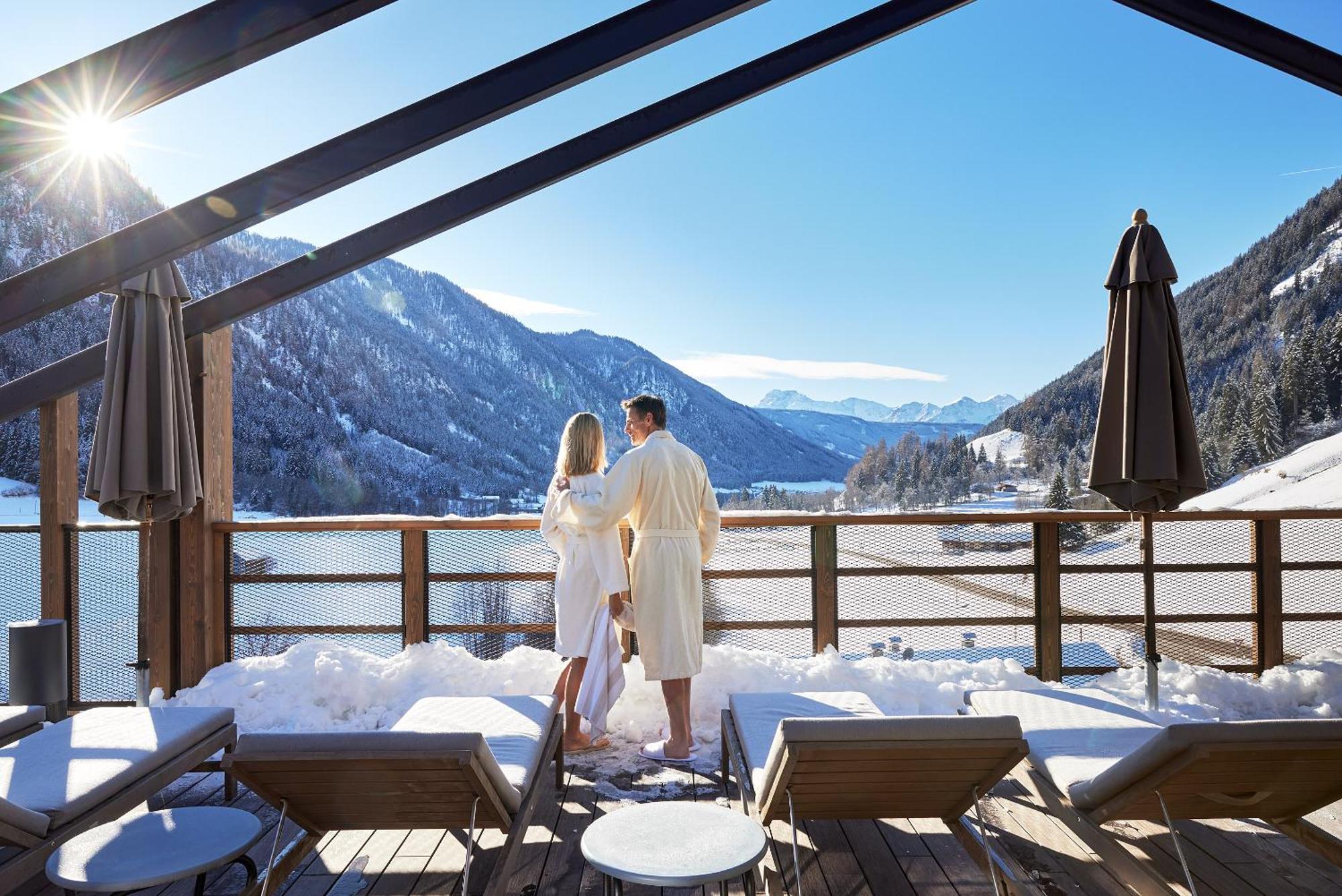 Hotel Quelle Nature Spa Resort Santa Maddalena in Casies Exterior foto