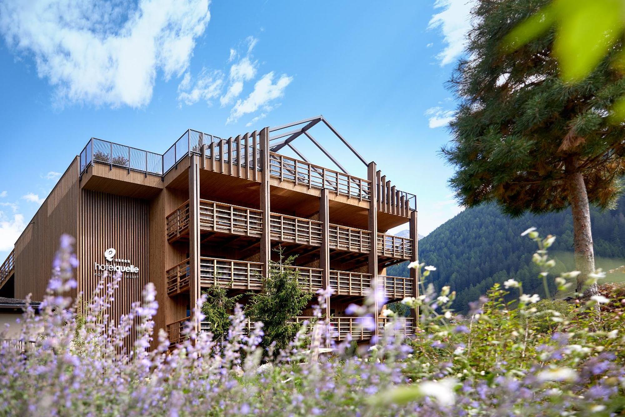 Hotel Quelle Nature Spa Resort Santa Maddalena in Casies Exterior foto